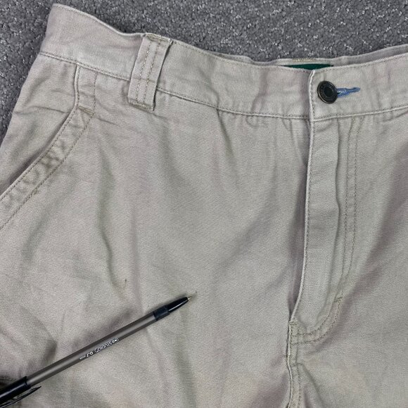 Arborwear Cago Shorts Men's 32 Canvas Cotton Khaki Hiking Outdoor Walking Walk - Picture 3 of 14